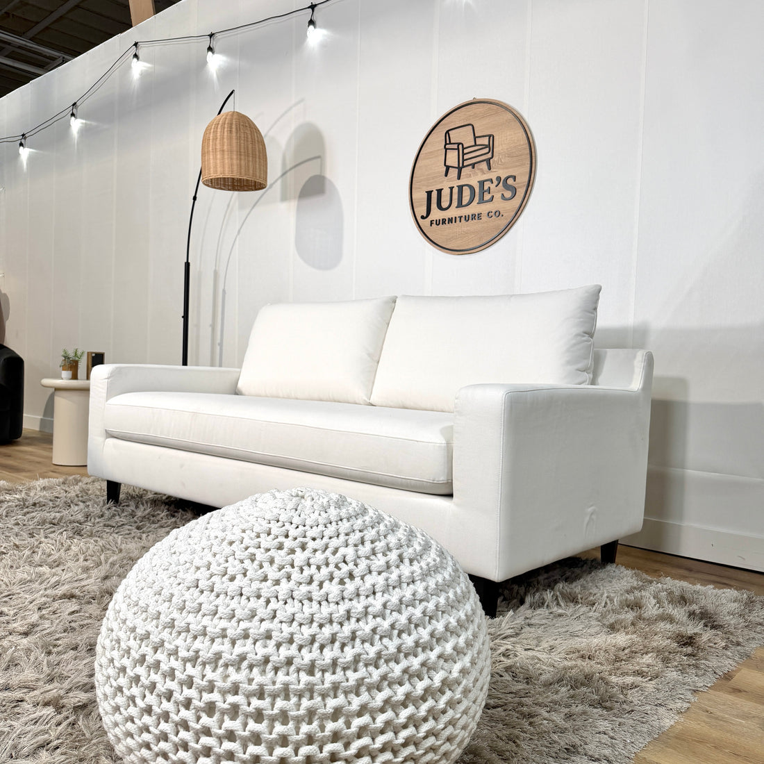 Interior Define Sloan Fabric 2-Seat Sofa