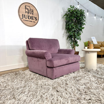 Interior Define Lavender Maxwell Swivel Chair - Delivery Available!