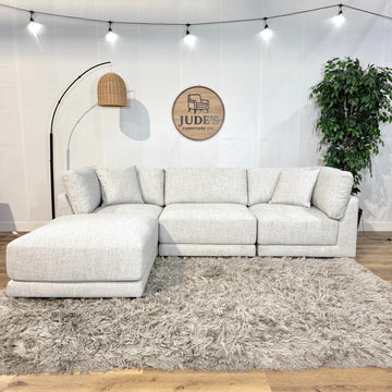 Dayna 4-piece Fabric Modular Sectional
