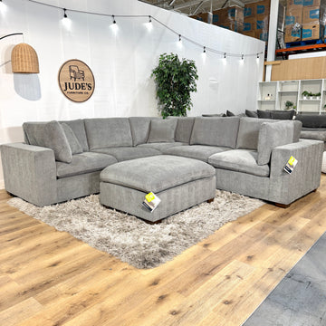 Dark Gray Thomasville Lowell 6-piece Modular Sectional