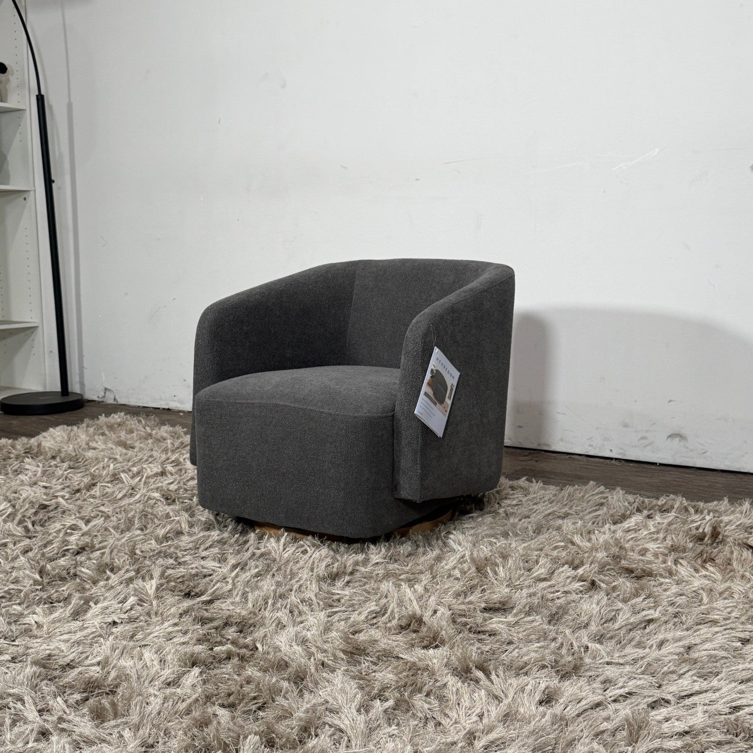 Gray Henredon Mini Swivel Chair! Delivery Available!