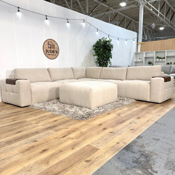 Paige 6-piece Modular Fabric Sectional