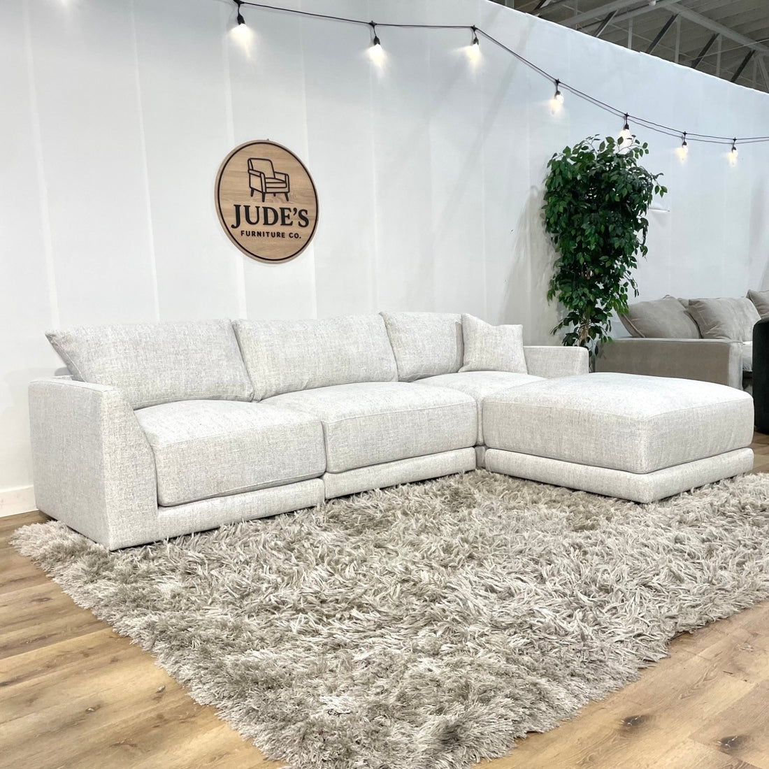 Dayna 4-piece Fabric Modular Sectional