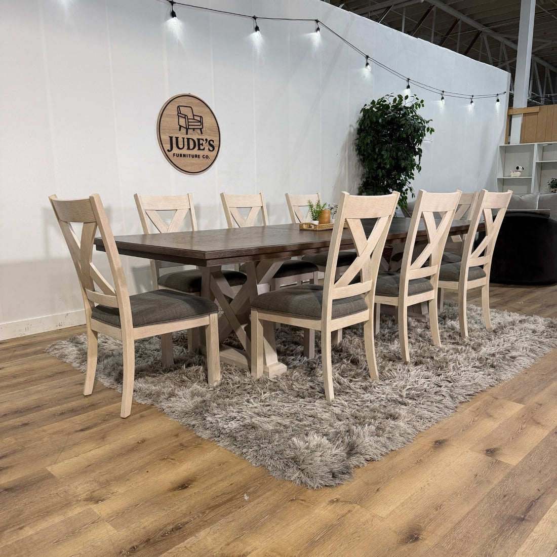 Newport 9-piece Dining Table Set
