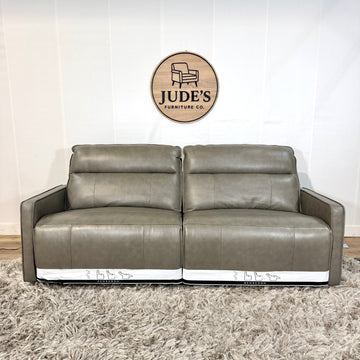 Henredon Keira Leather Zero-gravity Reclining Sofa