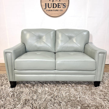 Atmore Top Grain Leather Loveseat