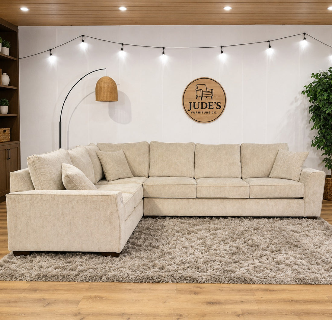The Adeline Sectional in Beige
