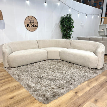 Dolen Curved Fabric Sectional