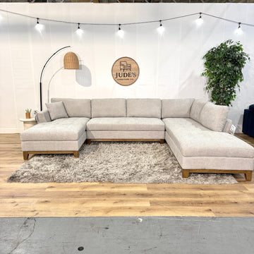 Thomasville Tavish Fabric Sectional with Storage