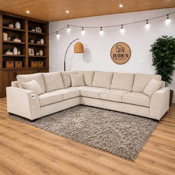 The Adeline Sectional in Beige